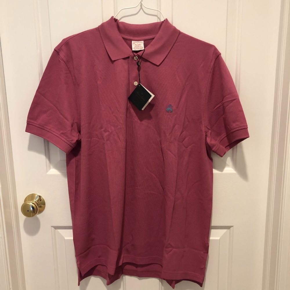 Brooks Brothers Dark Pink/Red Polo